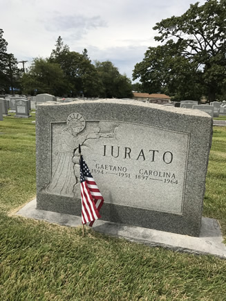 Iurato Family Grave Marker